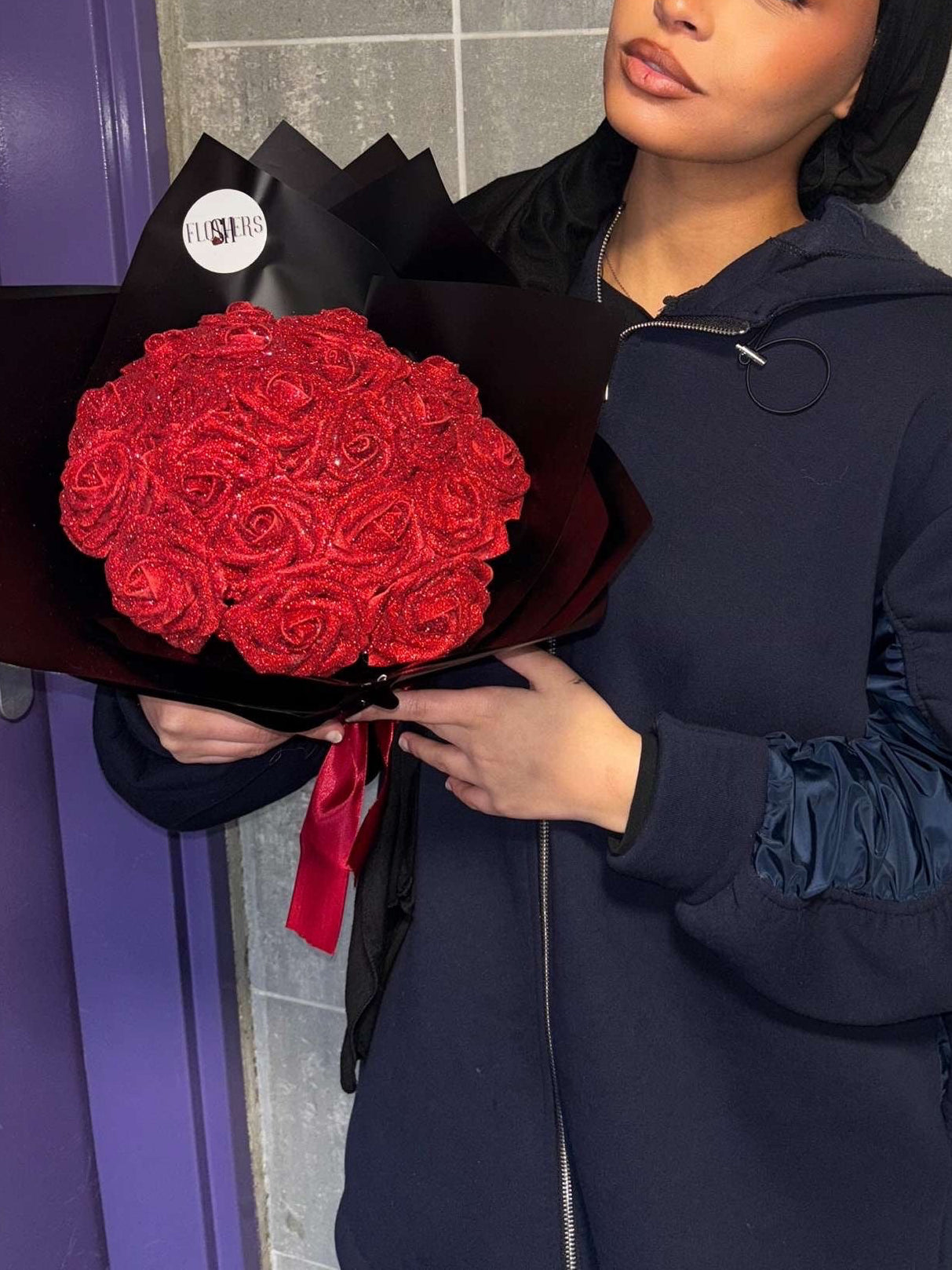 Bouquet rose éternelle