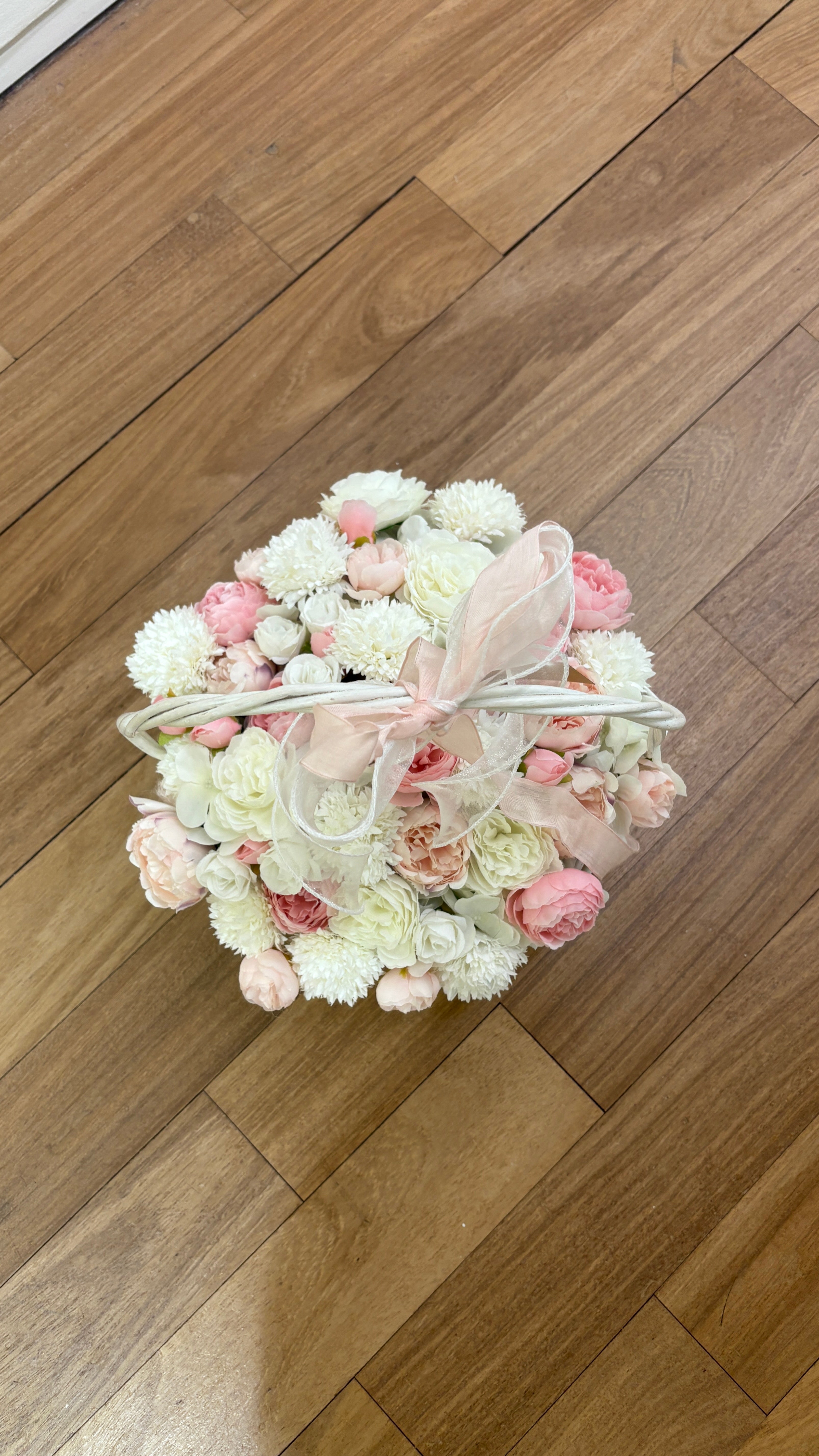 Panier fleurs éternelle